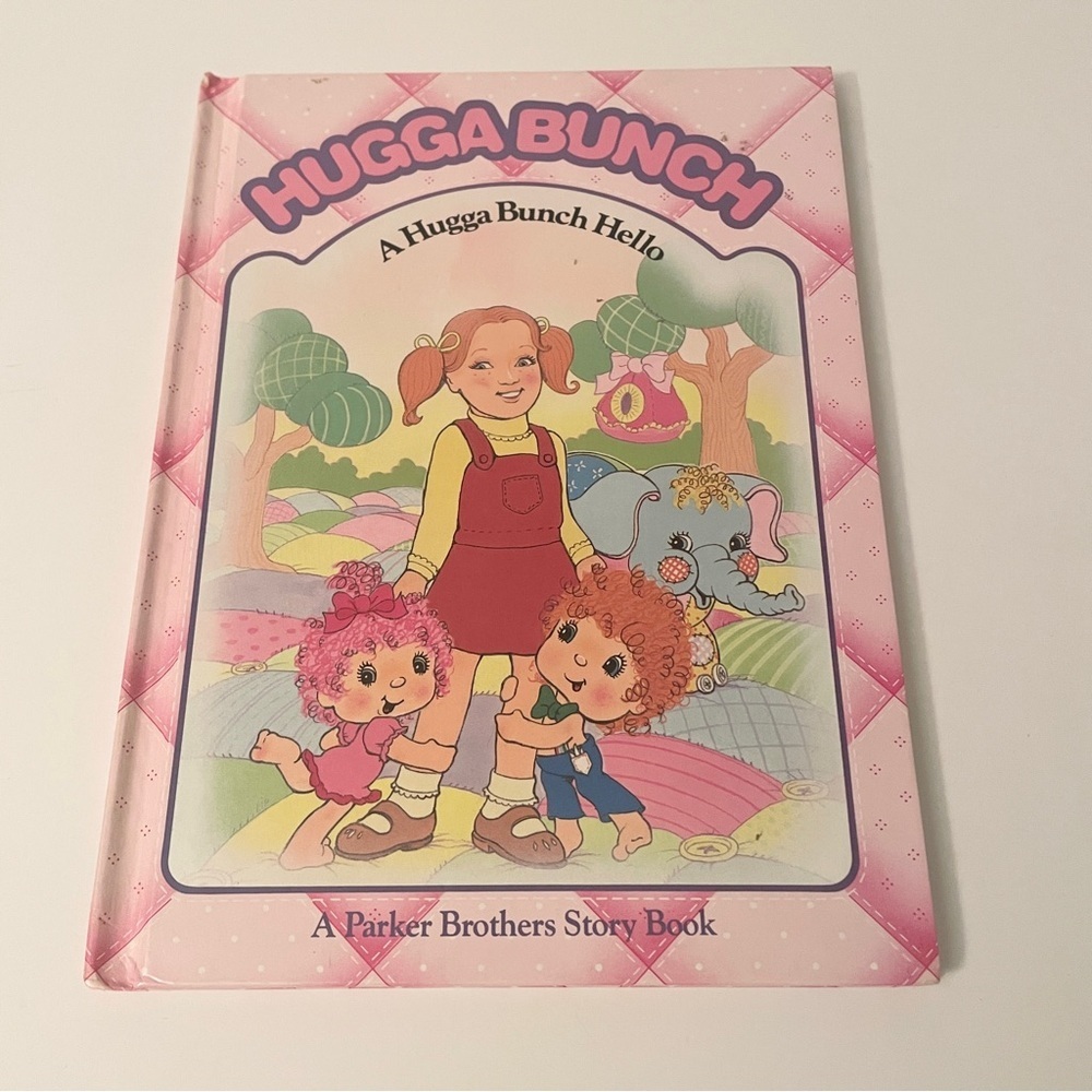 Vintage 1985 Hugga Bunch A Hugga Bunch Hello Hardcover Book